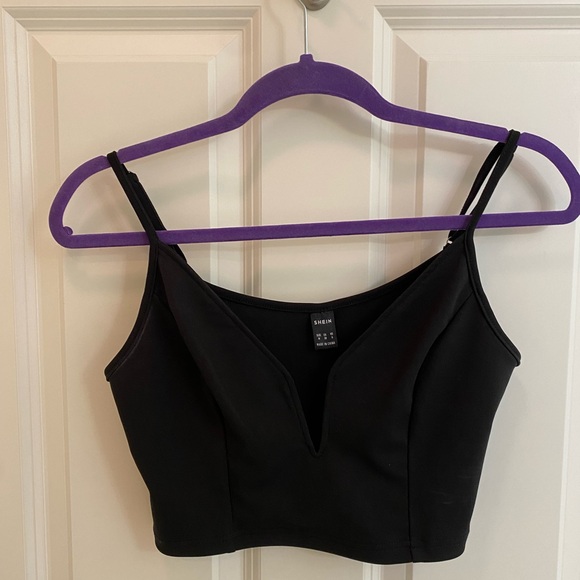 SHEIN SXY V Wired Cropped Cami Top - Picture 3 of 5